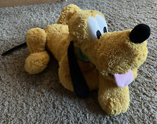 Retired Disney Store Pluto Dog Plush Toy 16