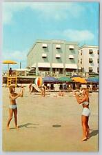 1973 HALIFAX HOTEL VIRGINIA BEACH VA PEOPLE PLAYING BEACH BALL*W H KITCHIN OWNER picture