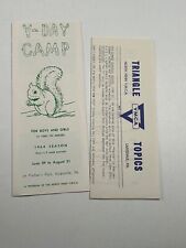 Vintage Brochure North Penn YMCA Camp Kulpsville PA 1964 picture