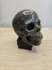 African Blood Skull Hand Carved. 1.56lb picture