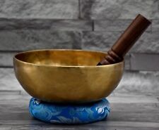 8 inches Deep Sound Vibration Sound Bowl-Tibetan Singing Bowl-Handmade Bowl Gift picture
