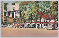 Great Onyx Cave Hotel Mammoth Cave Kentucky KY Vintage Linen Postcard picture