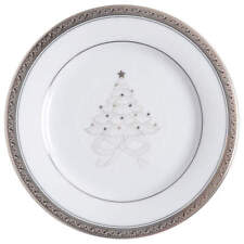 Noritake Crestwood Platinum Holiday Luncheon Plate 2297841 picture