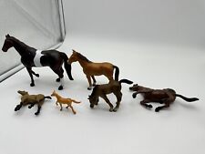 Mixed Lot Of 6 Horses White Black Brown Tan MIXED LOT Unbranded picture