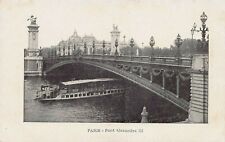 Pont Alexandre III, Paris, France, Early Postcard, Unused  picture