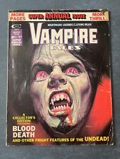 Vampire Tales Annual #1 1975 Marvel Magazine Horror Monster Group Morbius GD/VG picture