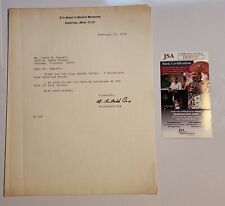 Archibald Cox 1974 Watergate Autograph JSA COA Signed Auto Richard Nixon Scandal picture