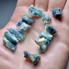 95 Carat Indicolite Lot Of Tourmaline Crystals From Afghanistan picture