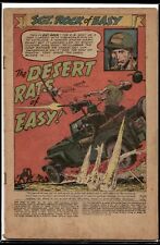 1964 Our Army at War #140 Coverless DC Comic picture
