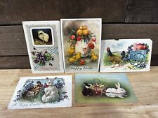 Lot Of 5 Antique Easter Holiday Postcards picture