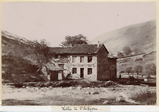 France, house in the Valley of Échapre, ca.1895, vintage citrate print  picture