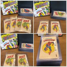 1978 Marvel Comics Super-Heroes Card Game COMPLETE W/BOX RARE ———— READ picture
