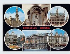 Postcard Landmarks in Brussels Belgium picture