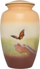 Beautiful Flying Butterfly Cremation Urn Keepsake Personalized Female & Male Ash picture