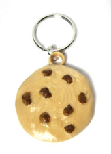 Chocolate Chip Cookie Keychain 3D Keyring picture