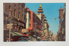 Grant Avenue The Main Street of San Franciscos own Chinatown California Postcard picture