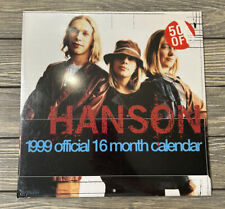 Vintage 1999 Hanson Official 16 Month Calendar New Sealed picture