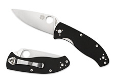 Spyderco Knives Tenacious Liner Lock Black G-10 Stainless C122GP Pocket Knife picture