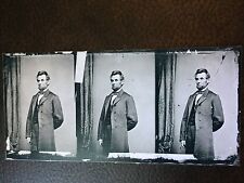 Triple Tripich  Of Abraham Lincoln Historical President Civil War tintype C793RP picture