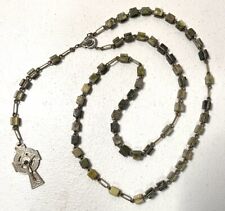 Irish Connemara Marble Rosary Prayer Beads Handcrafted in Ireland by J.C.Walsh  picture