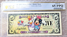 2009 Daisy And Minnie $5 Disney Dollar PCGS 65 PPQ picture