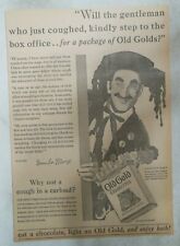 Old Gold Cigarette Ad: Groucho Marx (Actor/Comedian)  from 1928 10 x 15 inches picture