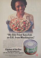 1980 Chicken of The Sea My Stir Fried Tuna OK from Washington RARE Print Ad picture