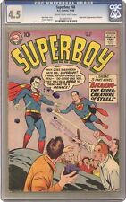 Superboy #68 CGC 4.5 1958 0236601018 1st app. Bizarro picture