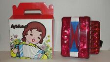UNBRANDED  RED TOY ACCORDION picture