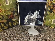 Preciosa Crystal Scalar Fish Figurine W/ Box picture