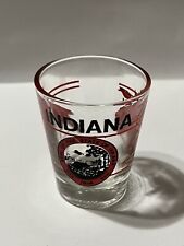 Indiana 1oz Shot Glass Cardinal Travel Souvenir picture