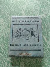 Vintage Matchbook Ephemera Collectible A21 Ottawa Illinois Meijer liquor picture