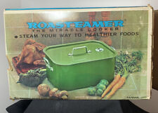 National Silver Company Roaster Steamer The Miracle Cooker Stainless NOS Vintage picture