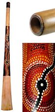 Handmade Didgeridoo Teak 51 inch painted picture