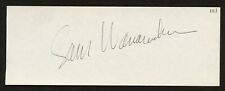 Sam Wanamaker d1993 signed autograph auto 2x5 cut American Actor and Director picture