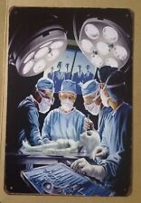 Alien Autopsy - metal hanging wall sign picture