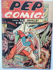 Pep Comics #15 Classic Bondage Cover Golden Age MLJ 1940 picture