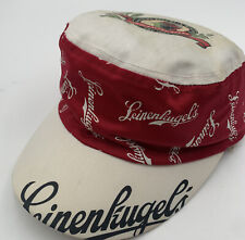Vtg Leinenkugels 2 Panel Logo Hat Chippewa Falls Wisconsin Handcrafted Beer picture