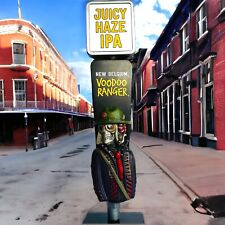 Voodoo Ranger beer tap Handle 3D 11” New Belgium Brewing man cave bar keg HTF picture