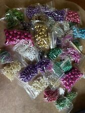 Lot Of  4 Lbs Of Mardi Gras Beads picture