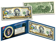 BENJAMIN HARRISON * 23rd U.S. President * Colorized $2 Bill Genuine Legal Tender picture