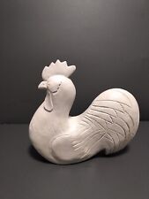 Farmhouse Vintage Handmade wood carved rooster  picture
