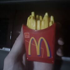 Mc Donalds French Fry Flip Cell Phone Happy Meal Toy  1999 picture