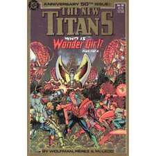 New Titans #50 in Near Mint minus condition. DC comics [r