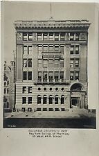 1907 Vintage Real Photo Postcard RPPC Columbia University NY College of Pharmacy picture