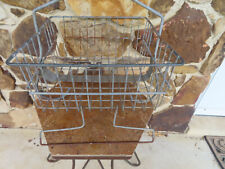 Vintage 1950's Coal Mining - Miner’s Hanging Wire Basket Personal Belongings picture