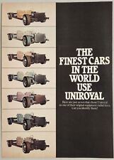 1983 Print Ad Uniroyal Radial Tires Original Equipment General Motors & Ford picture