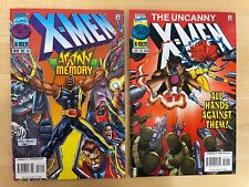 X-Men #52 & Uncanny X-Men #333 1st Cameo & Full Appearance of Bastion 1996 NM picture