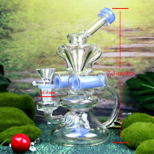7.5 Inch Heavy Glass Bongs Percolator Water Pipe Smoking Hookah 14mm Bowl Thick picture