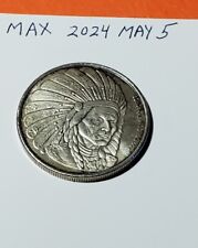 INDIAN CHIEF One oz .999 SILVER picture